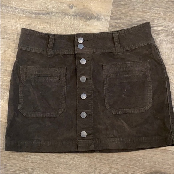 Free People Corduroy mini skirt - Picture 1 of 3